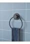 Adhesive Spare Toilet Paper Holder Matte Black