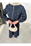 Premium Quality Denim Jeans Skirt Jacket Suit Double Design Jean Suit - 3