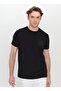 Altınyıldız Classics Crew Neck Printed Black Men's T-Shirt Ace 091252074 Syh