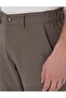 Mink Slim Fit Elastic Waist Canvas Trousers 50308092-Vr052 - 5