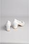 Select 729 stiletto with stone tulle detail (heel height: 6 cm) pearl - 4