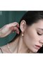 Stylish and Minimalist Pearl Earrings – Non-Tarnish Antiallergic, Zircon Detailed Steel Earrings-10Mm Pearl Gold Color - 4