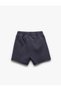 Cotton Lace-Up Waist Basic Shorts - 2