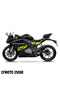 ل CFMOTO 250SR الجانب القلنسة ديكور ملصق ملصق نموذج اليمين واليسار
