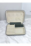 Large Size (14×21) Organizer Jewelry Storage Box Travel Bag Wooden Case - 3