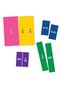 Magnetic set with fractions - Squares - 4