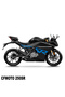 ل CFMOTO 250SR الجانب القلنسة ديكور ملصق ملصق نموذج اليمين واليسار - 4
