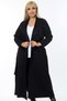 Plus Size Cardigans - Black - Plus Size - 2