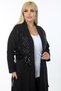 Plus Size Cardigans - Black - Plus Size - 7