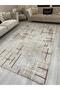 Carpet Protection Cover Elastic Carpet Cover Washable Carpet Cover Modern Striped Cover Spongeless Cover