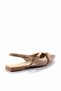 Beige Patent Leather Women's Classic Heeled Shoes01473010508 - 4