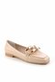 Beige Women's Loafer Shoes K01641166311 - 3
