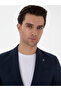 Dark Navy Blue Slim Fit Sports Jacket 50300640-Vr100 - 2