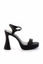 Black Women's Classic Heeled Shoes K05209555504 - 2
