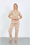 düğmeli pijama - 5