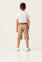 Boy / Loose Collar / Shirt Shorts / Belted Boys Suit - 6