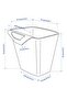 Ikea NEW SUNNERSTA Container, white, - 4