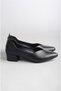 Select 1068 genuine leather heel women's shoe (heel: 4 cm) black - 3