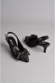 Select 25106452 detailled bow genuine leather heel shoes (heel: 6cm) black - 7