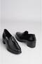 Select 25101341   Genuine Leather Heeled Shoes (Heel Height: 4cm) Black Patent Leather - 7