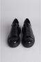Select 2203 genuine leather sneakers shoes black patent leather - 3