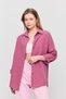 Violet Relaxed Fit Comfortable Cut Basic Shirt - 6621A - 8