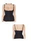 Women's Strappy Latex Firming Maternity Waist and Belly Corset - 4