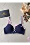 95% Cotton Thin Strap Young Girl's 2-Piece Milk Dress Without Underwire - 3