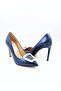 Women's Genuine Leather Evening Dress - 3