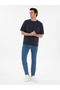 Navy Blue Comfort Fit T-Shirt 50305458-Vr033 - 4
