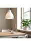 IKEA MELODI Pendant Lamp, White, 28 cm – Modern & Ceiling Light for Dining, Kitchen, or Living Room - 2