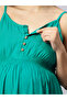- Maternity gown  with Adjustable Speghitt Strape - 2