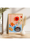 Single Wooden Framed Painting One Piece Poster Painting Tk/1413 - 6
