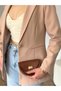Fletolu Astarlı Slim Blazer Ceket - 4
