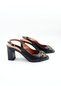 Women's Genuine Leather Heeled Shoes - 2