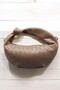 Women's Helen Knotted Hand and Shoulder Bag. Mink Crossbody Bag - 3