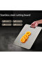 Set of 2 Stainless Steel Cutting Boards - Antibacterial, Durable and Convenient (30X40Cm-24X34Cm) - 4