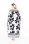 Women's Long Sleeve Plus Size Woven Summer Long Sleeve Dress - 2