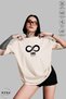 Unisex Crew Neck Ataturk 1881 Printed Cotton Oversize Short Sleeve T-Shirt - 4
