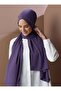 Women's Lilac Crepe Shawl 1787754 - 6