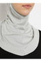 Masked Hijab Bone - Light Gray - (St279), (Id 7827928) - 7