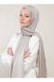 Janjan Double Layer Shawl - Light Mink - - 2
