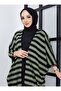 Tasseled Striped Cap - Mint - Sahra Butique - 3