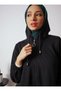 Hooded Long Sports Cap - Black - Por La Cara - 2