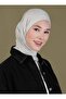 Combed Scarf - Light Gray - - 3