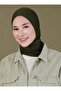 Jarse Viscose Fabric Square Scarf - Khaki - (St378), (Id 2937826) - 2