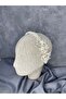 Veria Single Row Enameled Crystal Bridal Crown Hair Accessory