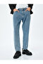 Straight Fit Jeans with Normal Waist Buttons - Korban Jean - 3