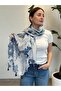 Alaçatı Marine Design Premium Cotton Shawl 190 X 90 cm - 3