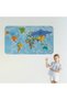Turkish Educational Country And Capital Detailed Atlas World Map Wall Sticker-3831 - 2